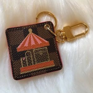 Louis Vuitton Limited Ed Key Chain Holder LV Charm